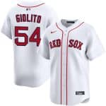 Boston Red Sox #54 Lucas Giolito White 2024 Home Limited Stitched Jersey
