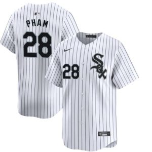 Chicago White Sox #28 Tommy Pham White 2024 Home Limited Stitched Jersey
