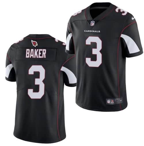 Arizona Cardinals #3 Budda Baker Black Vapor Untouchable Limited Stitched Jersey