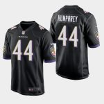 Baltimore Ravens #44 Marlon Humphrey Black Jersey