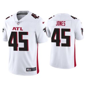 Atlanta Falcons #45 Deion Jones 2020 White Vapor Untouchable Limited Stitched Jersey