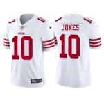 San Francisco 49ers #10 Mac Jones White 2025 Vapor Untouchable Limited Stitched Jersey