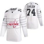 Washington Capitals #74 John Carlson White All Star Stitched Jersey