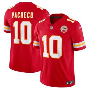 Kansas City Chiefs #10 Isiah Pacheco Red 2023 F.U.S.E. Vapor Untouchable Limited Stitched Jersey