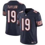Chicago Bears #19 Tory Taylor Navy Vapor Stitched Jersey