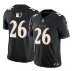 Baltimore Ravens #26 Rasheen Ali Black 2025 F.U.S.E. Vapor Limited Football Jersey