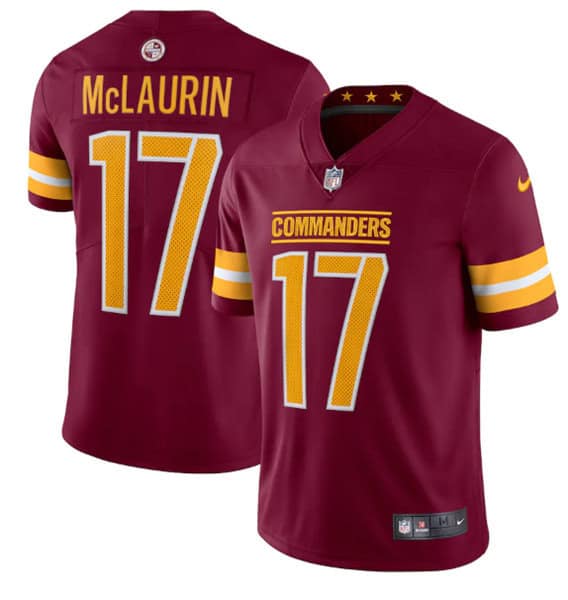 Washington Commanders #17 Terry McLaurin 2022 Burgundy Vapor Stitched Jersey