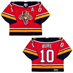 Florida Panthers #10 Pavel Bure Red Stitched Jersey
