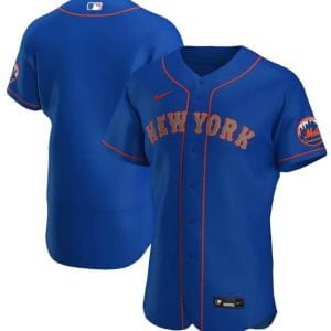 New York Mets New Blue Flex Base Stitched Jersey