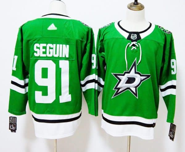 Dallas Stars #91 Tyler Seguin Green Stitched Adidas Jersey