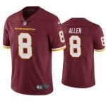 Washington Football Team Red #8 Kyle Allen Red Vapor Untouchable Limited Stitched Jersey