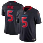 Houston Texans #5 Jalen Pitre Navy 2024 2nd Alternate F.U.S.E Vapor Stitched Jersey