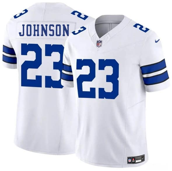 Dallas Cowboys #23 Buddy Johnson White 2025 F.U.S.E. Vapor Untouchable Limited Stitched Jersey