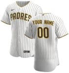 San Diego Padres Customized Authentic Stitched MLB Jersey