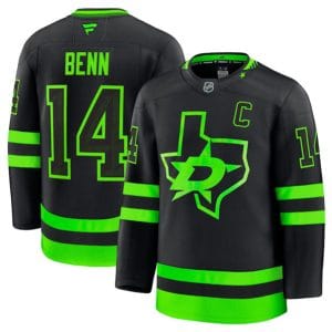 Dallas Stars Custom Black 2024-25 Alternate Stitched Jersey