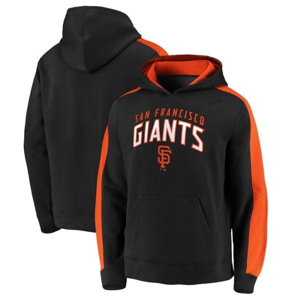 San Francisco Giants Navy Game Time Arch Pullover Hoodie Pullover Hoodie