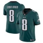 Philadelphia Eagles #8 Chauncey Gardner-Johnson Green Vapor Untouchable Limited Stitched Jersey