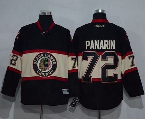 Blackhawks #72 Artemi Panarin Black New Third Stitched Jersey