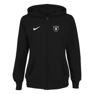 Oakland Raiders Stadium Rally Full Zip Hoodie Black