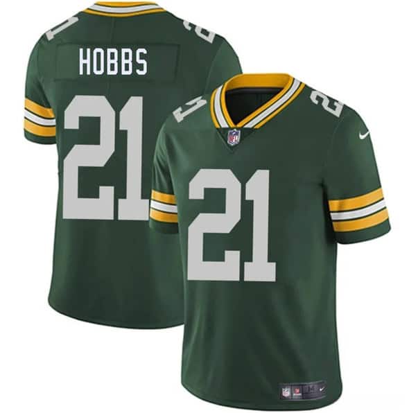 Green Bay Packers #21 Nate Hobbs Green 2025 Vapor Untouchable Limited Stitched Jersey