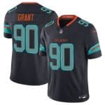Miami Dolphins #90 Kenneth Grant Black 2025 F.U.S.E. ¡°Rivalries¡± Vapor Limited Football Stitched Jersey