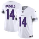 Minnesota Vikings #14 Sam Darnold White 2024 F.U.S.E. Winter Warrior Limited Stitched Jersey