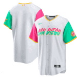 San Diego Padres Blank 2022 White City Connect Cool Base Stitched Jersey