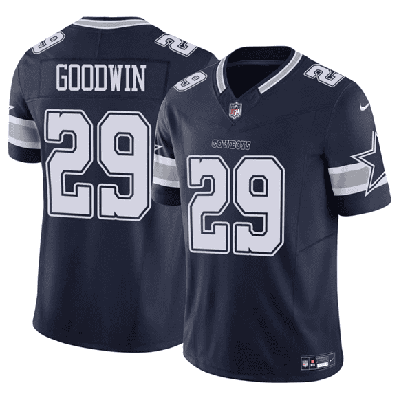 Dallas Cowboys #29 C.J. Goodwin Navy 2025 F.U.S.E Vapor Untouchable Limited Football Stitched Jersey