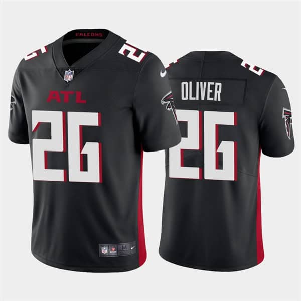 Atlanta Falcons #26 Isaiah Oliver 2020 Black Vapor Untouchable Limited Stitched Jersey