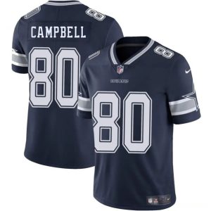 Dallas Cowboys #80 Parris Campbell Navy 2025 Vapor Untouchable Limited Stitched Jersey
