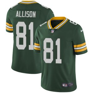 Green Bay Packers #81 Geronimo Allison Green Vapor Untouchable Limited Stitched Jersey