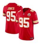 Kansas City Chiefs #95 Chris Jones Red 2024 F.U.S.E Vapor Untouchable Limited Stitched Jersey
