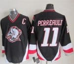 Sabres #11 Gilbert Perreault Black CCM Throwback Stitched Jersey