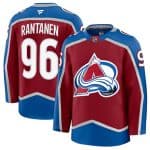 Colorado Avalanche #96 Mikko Rantanen Burgundy 2024-25 Home Stitched Jersey