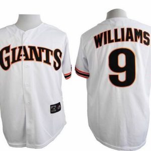 Giants #9 Matt Williams White 1989 Turn Back The Clock Stitched Jersey