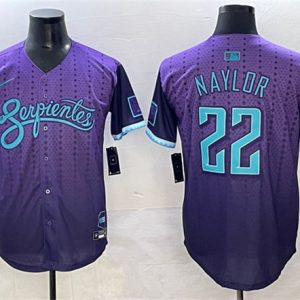 Arizona Diamondbacks #22 Josh Naylor Purple 2025 City Connect Limited Stitched Jersey