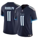 Tennessee Titans #11 Mason Rudolph Navy 2024 F.U.S.E. Vapor Limited Stitched Jersey