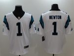 Carolina Panthers #1 Cam Newton White Vapor Untouchable Player Limited Jersey