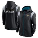 Jacksonville Jaguars Black Zipper Hoodie