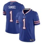 Buffalo Bills #1 Curtis Samuel Blue Vapor Untouchable Limited Stitched Jersey