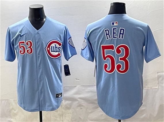 Chicago Cubs #53 Colin Rea Blue 2024-25 2nd Alternate Limited Stitched Jersey