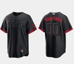 Cincinnati Reds Custom 2023 City Connect Cool Base Stitched Jersey