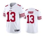 San Francisco 49ers #13 Brock Purdy White Vapor Untouchable Limited Stitched Jersey