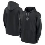 Las Vegas Raiders Black Performance Pullover Hoodie