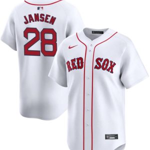 Boston Red Sox #28 Danny Jansen White 2024 Home Limited Stitched Jersey