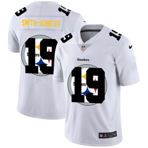 Pittsburgh Steelers #19 JuJu Smith-Schuster White Stitched Jersey