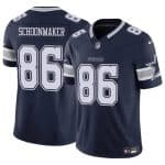 Dallas Cowboys #86 Luke Schoonmaker Navy 2023 F.U.S.E. Vapor Untouchable Limited Stitched Jersey