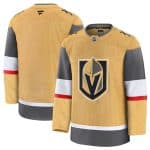 Vegas Golden Knights Blank Gold 2024-25 Home Stitched Jersey