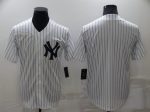 New York Yankees Blank White Cool Base Stitched Jersey
