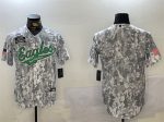 Philadelphia Eagles Blank 2024 Arctic Camo Salute To Service Stitched Jersey